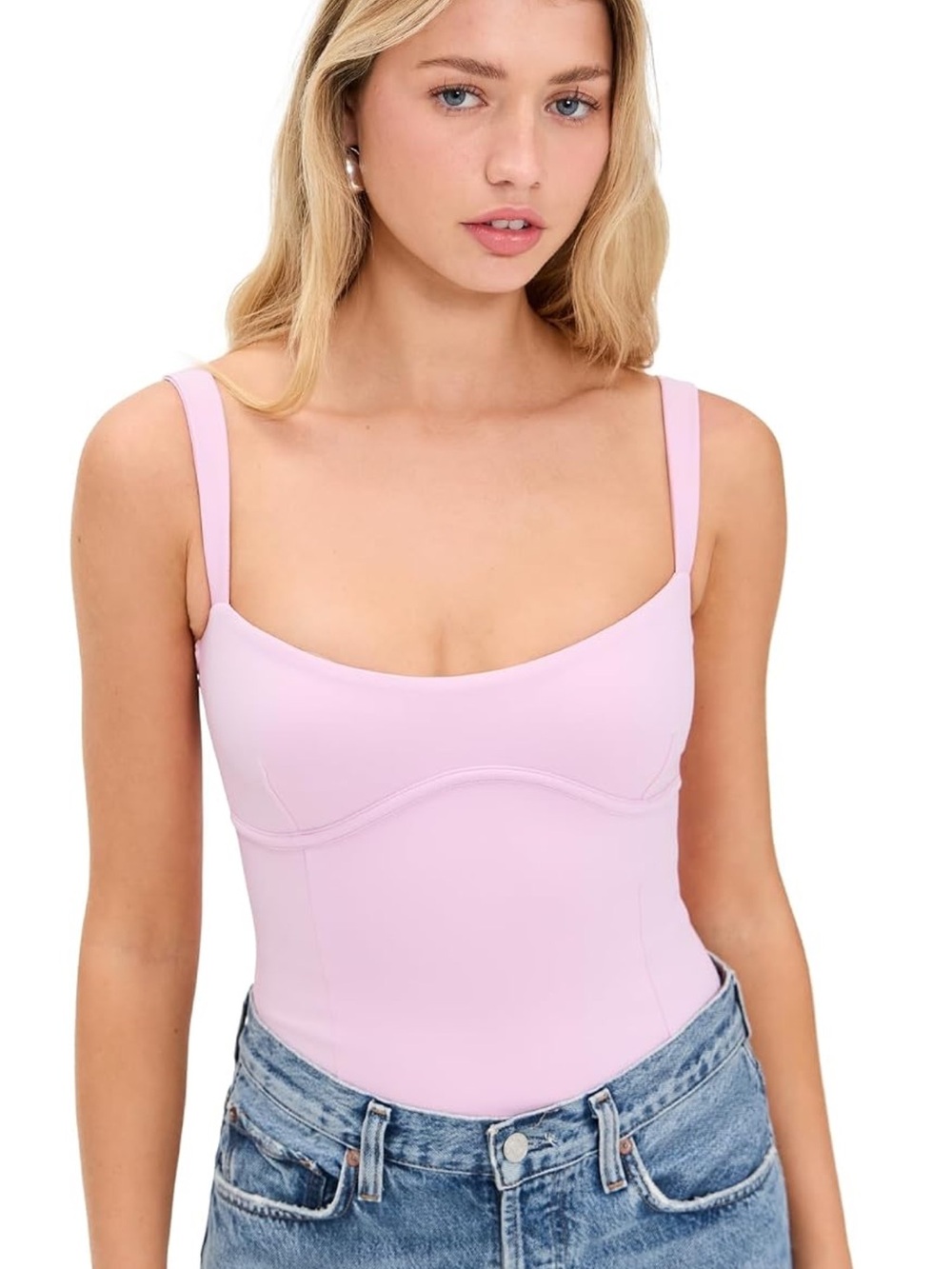 NWT Good American Sweetheart Sculpting Tank Bodysuit